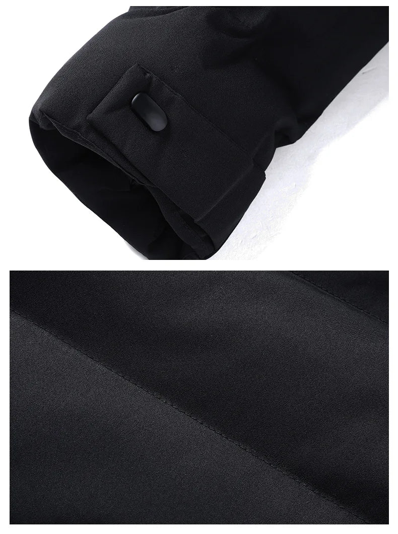 Vattentät Hooded Parka med Mjuk Isolering för Kalla Väderförhållanden - STILUNA