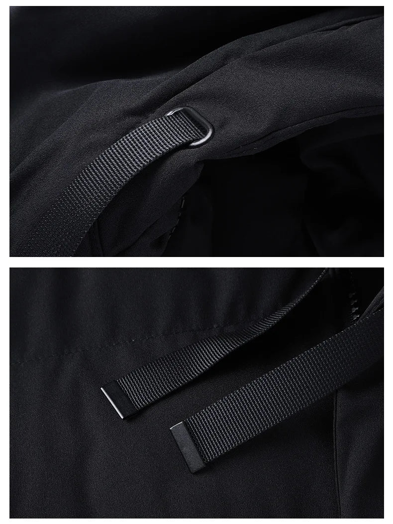 Vattentät Hooded Parka med Mjuk Isolering för Kalla Väderförhållanden - STILUNA