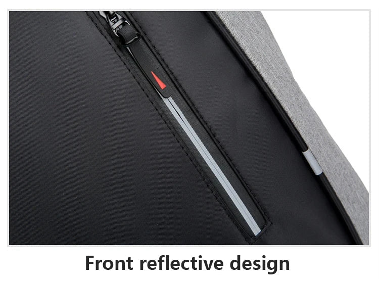 Vattentät Oxford Laptop Ryggsäck 15.6 Tum: Lås Upp Hög Kapacitet Med USB Laddningsport För Affärsresor Och Skola - STILUNA