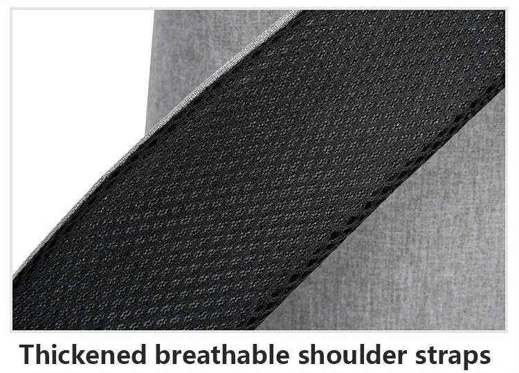 Vattentät Oxford Laptop Ryggsäck 15.6 Tum: Lås Upp Hög Kapacitet Med USB Laddningsport För Affärsresor Och Skola - STILUNA