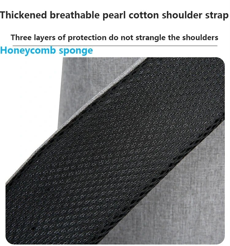 Vattentät Oxford Laptop Ryggsäck 15.6 Tum: Lås Upp Hög Kapacitet Med USB Laddningsport För Affärsresor Och Skola - STILUNA