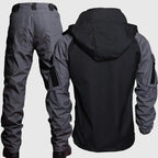 Vattentätt Taktiskt Set med Hög Krage och Förstärkta Byxor - STILUNA