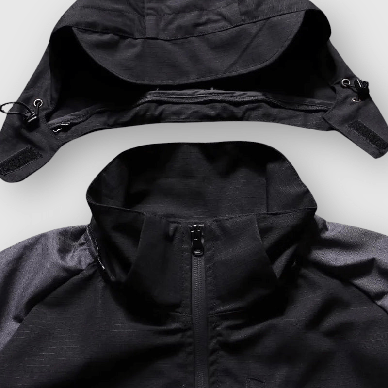 Vattentätt Taktiskt Set med Hög Krage och Förstärkta Byxor - STILUNA