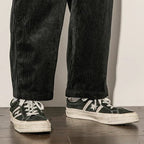 Vida Ben Corduroy Byxor Dam med Elastisk Midja – Avslappnad Passform i Kvalitetsbomull - STILUNA