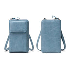 Vintage Casual Axelväska i PU med Dragkedja – 18 cm x 11 cm - STILUNA