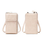 Vintage Casual Axelväska i PU med Dragkedja – 18 cm x 11 cm - STILUNA