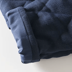 Vinterjacka Herr Lätt och Värmande med Diamantquiltad Design och Knappstängning – Perfekt för Övergångsväder - STILUNA